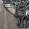 Jonathan Y Mercer Shag Plush Tassel Moroccan Tribal Geometric Trellis Denim Blue/Cream 2 ft. x 8 ft. Runner Rug MCR103A-28 - alternate 2