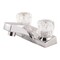 Pfister 4 in. Centerset 2-Handle Bathroom Faucet with Acrylic Handles in Polished Chrome LG143-5002 - alternate 1