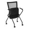 Office Star Products ProGrid Soft Frame Folding Chair, Dillon Black 69349-R107 - alternate 2
