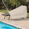 Mr. Bar-B-Q Chaise Lounger Cover, 28 in L, 30 in W, 76 in H, Elastic, Taupe 07835BBGD - alternate 2