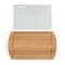Picnic Time Family Of Brands Billboard Glass Top Serving Tray, Parawood 911-01-505-000-0 - alternate 2