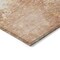 Homeroots 10' X 14' Salmon Abstract Washable Indoor Outdoor Area Rug 607817 - alternate 2
