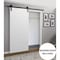 Sartodoors Sliding Barn Door with Hardware, Planum 0770 Painted White Matte, 6.6FT Rail Hangers Sturdy Set, Mo PLANUM0770BD-B-WS-3696 - alternate 1