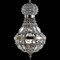 Jonathan Y Regina 12" Crystal/Metal Empire LED Pendant, Antique Brass JYL6109A - alternate 2