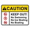 Sign Solutions Usa Traffic Sign, 18 in Width, Aluminum Sign, Horizontal Rectangle DCS10DWT1812CUS00106 - alternate 1