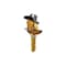 Lucky Line Key Blank Key Shapes Cowboy House Double For Kwikset KW1/11 Multicolored B132K - alternate 2
