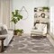 Homeroots 9' X 12' Natural And Ivory Floral Indoor Outdoor Area Rug 551494 - alternate 1