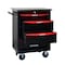 Wrightmaster 22 in. W x 13.6 in. D 4-Drawer Metal Roller Cabinet Tool Chest in Black ZR-245246 - alternate 1
