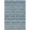 Homeroots 10' X 14' Denim Blue And Teal Blue Geometric Washable Indoor Outdoor Area Rug 610689 - alternate 2