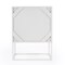 Homeroots 24" White Wood Two Drawer Nightstand 488976 - alternate 2