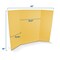 Flipside 36 x 48 1 Ply Yellow Project Board Pack of 24 30070-24 - alternate 2