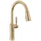 Delta Renaldi Single Handle Pull-Down Kitchen Faucet Lumicoat Champagne Bronze 9184-CZ-PR-DST - alternate 1