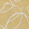 Homeroots 5' X 8' Gold And Ivory Abstract Washable Indoor Outdoor Area Rug 597476 - alternate 2