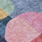 Homeroots 9' X 12' Green Copper And Pink Abstract Washable Indoor Outdoor Area Rug 604480 - alternate 4