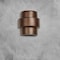 Luxury Lighting Fasciato 9 in Tall Ceramic Outdoor Wall Light, Rubbed Bronze Paint Finish 120-00-ABr-ud-7 - alternate 2