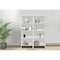 International Concepts Lean To Shelf Units with 5 Shelves, Set of 2 Pieces, Linen White K-SH69-2660-2 - alternate 2