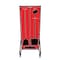 5S Supplies Housekeeping Shadow Board Broom Station V7, Red, Kit, No Text HSB-V7-RED-KIT-NO TEXT - alternate 1