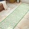 Jonathan Y Madrid Vintage Filigree Textured Weave Cream/Green 2 ft. x 8 ft. Indoor/Outdoor Runner Rug SMB107J-28 - alternate 2
