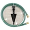 Landscapers Select Garden Hose Extender, 6 ft L, Female x Male, PVC, Green 6GHWF - alternate 2