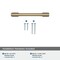 Amerock Riva 3 in 76 mm Center-to-Center Golden Champagne Cabinet Pull BP55364BBZ - alternate 2