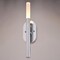 Vaxcel Fulton 1 Light Integrated LED Chrome Contemporary Wall Sconce White Acrylic W0489 - alternate 2
