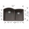 Blanco Diamond 1-3/4 Low Divide, Volcano Grey 443102 - alternate 3