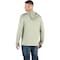 Berne Mens Medium Heathered Seagrass Long Sleeve Hooded UPF Sun Shirt SH13HSEAR400 - alternate 2