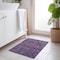 Homeroots 2' X 3' Purple and Green Floral Washable Non Skid Indoor Outdoor Area Rug 564356 - alternate 2
