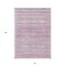 Homeroots 5' X 8' Mauve Striped Washable Indoor Outdoor Area Rug 607957 - alternate 2