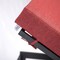 Leisuremod Chelsea Modern Outdoor Chaise Lounge Chair With Red Cushions CLBL-77R2 - alternate 2