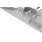 Performance Tool 17 in. Aluminum Dustpan, Wide Mouth, Steel Handle, Lightweight W30 - alternate 3