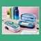 Its Academic Locking Pencil Case, For Office & School Supplies, Travel Organizer Bag, Palm Tree & Blue, 2-Pack 24371-PMBL-2PK - alternate 3