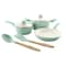 Gibson Home Plaza Cafe 7 Piece Essential Core Aluminum Cookware Set in Sky Blue 123880.07 - alternate 2