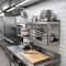 Amgood 60 in. 2-Tier Stainless Steel Wall Shelf - 12 in. x 60 in. x 16 in. AMG WMSS-1260-2T-Z - alternate 2