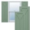 Ekena Millwork True Fit PVC San Carlos Mission Style Fixed Mount Shutters, Track Green, 12W x 69H, PR TFP001SC12X069TG - alternate 1