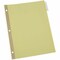 Universal One Extended Insert Index, 5 Tab, Buff, 24PK UNV20861 - alternate 1