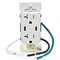 Leviton USBReceptacle, 20A, White, Thermoplastic T5836-W - alternate 2