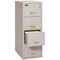 Fireking 4 Drawer, 2 Hr Fire & Impact Rated, Vertical, 31" depth Letter Platinum 4-1956-2PL - alternate 2