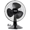 Impress 12 Inch 3 Speed Oscillating Table Fan in Black 750123318M - alternate 1