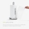 Simplehuman Paper Towel Holder, (6) Rolls Cap., SS KT1203 - alternate 2
