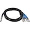 Startech.Com - 100% MSA UNCODED COMPATIBLE 3M DIRECT ATTACHED CABLE - 40 GBPS PASSIVE TWINAX QSFP4SFPPC3M - alternate 2