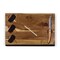 Picnic Time Family Of Brands NCAA Mizzou Tigers Delio Cheese Board and Knife Set - Charcuterie Board Set 833-00-512-393-0 - alternate 1
