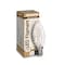 Bulbrite 60w Clear Dimmable B11 Edison Style Filament LED Lght Bulb Warm Wht Candelabra Scrw Base, 2700K, 4PK 861584 - alternate 3