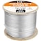Xpose Safety 7 x 19 Galvanized Steel Aircraft Cable Wire, 1/4, 250' Reel, 7,000 lb Break Strength Rope GAC14-250-X - alternate 4