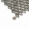 Apollo Tile Gray 10.8 in x 11.4 in Glass Glossy Floor and Wall Mosaic Tile 8.55 sqft/case, 10PK APLADI8802A - alternate 2