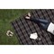 Picnic Time Family Of Brands Blanket Tote XL Outdoor Picnic Blanket, Black Tartan Pattern with Black Flap 920-00-177-000-0 - alternate 2