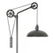Homeroots 72" Silver Reading Floor Lamp With Silver Metal Dome Shade 523443 - alternate 2