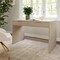 Martha Stewart Kayden Home Office Modular 2 Drawer Desk in Light Natural w/Brushed Gold Hardware NAN-PS-23519-LNT-GLD-MS - alternate 2