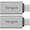 Targus USB A to USB C Adptr 2pk Gry ACA979GL - alternate 2