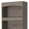 Homeroots 43" Light Gray Computer Desk With Hutch and Bookshelf Set 519042 - alternate 2